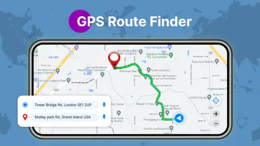 Street View Live 3D GPS-kaart screenshot