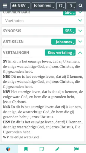 StudieBijbel screenshot