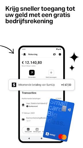 SumUp: Afrekenen en beheren screenshot