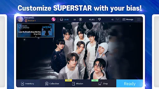 SUPERSTAR JYPNATION screenshot