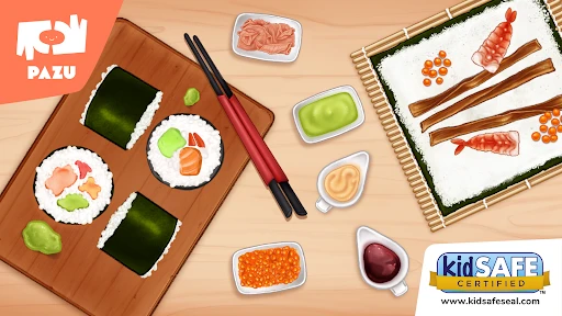 Sushi Maker Kids Cooking Games screenshot