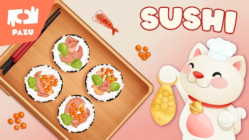 Sushi Maker Kids Cooking Games screenshot
