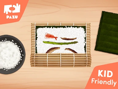 Sushi Maker Kids Cooking Games screenshot