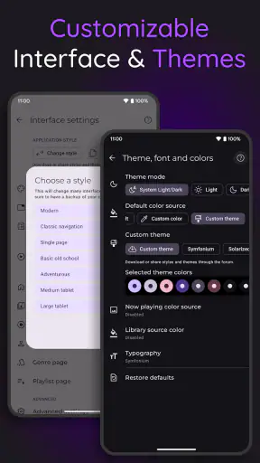 Symfonium: Music player & cast screenshot