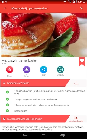 Taart Recepten screenshot