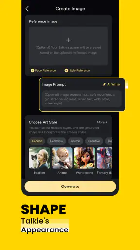Talkie: Creative AI Community screenshot