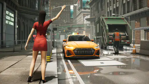 Taxi Car Simulator : EVO screenshot