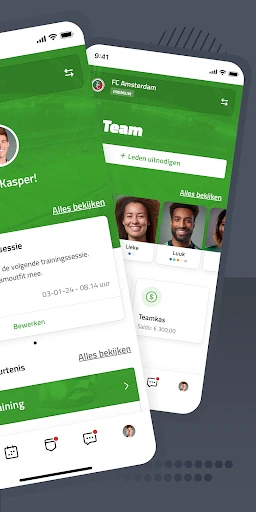 TeamPlus - Teamorganisatie screenshot