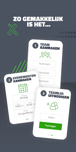 TeamPlus - Teamorganisatie screenshot