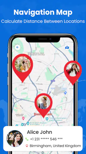 Telefoonnummertracker screenshot