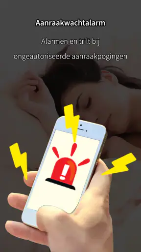 Telefoonvinder, geen aanraking screenshot
