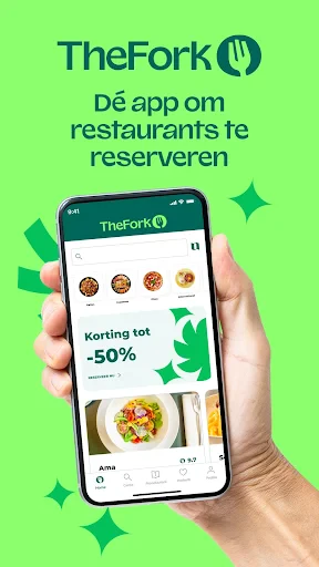 TheFork- reserveer restaurants screenshot