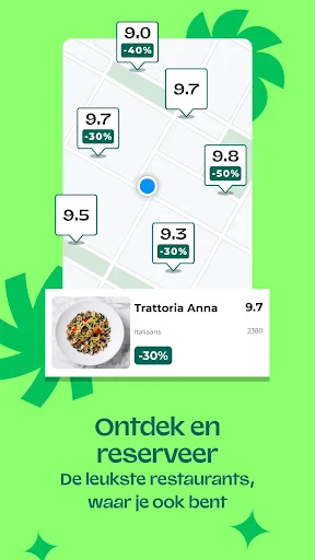 TheFork- reserveer restaurants screenshot