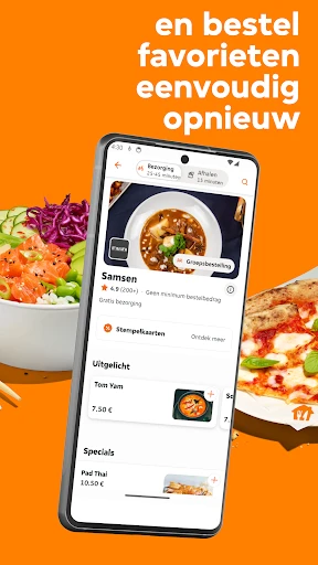 Thuisbezorgd.nl screenshot