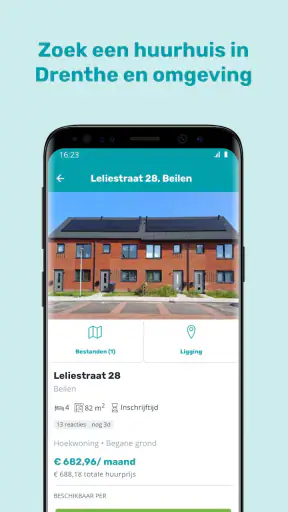 Thuiskompas screenshot