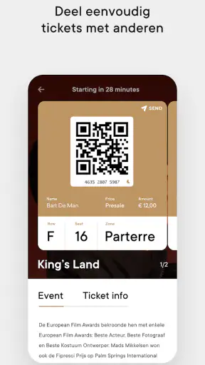 Ticketmatic screenshot