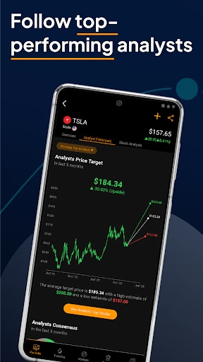 TipRanks Stock Market Analysis screenshot