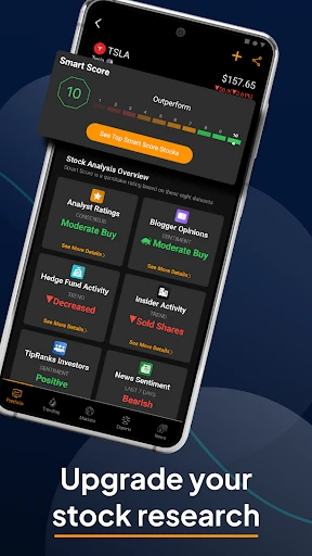 TipRanks Stock Market Analysis screenshot