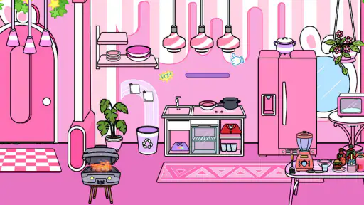Tizi Stad - Roze woondecoratie screenshot