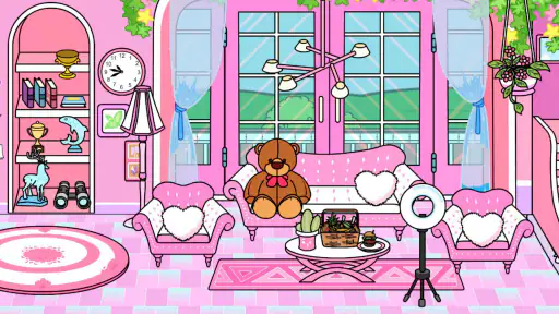 Tizi Stad - Roze woondecoratie screenshot