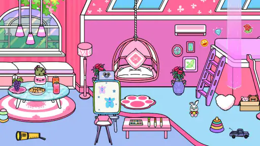 Tizi Stad - Roze woondecoratie screenshot
