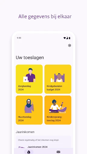 Toeslagen screenshot