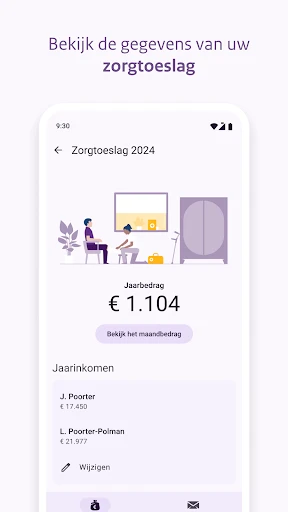 Toeslagen screenshot