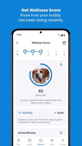 Tractive GPS voor kat en hond screenshot