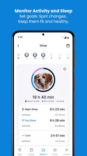 Tractive GPS voor kat en hond screenshot