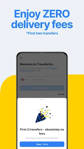 TransferGo: Money Transfer screenshot