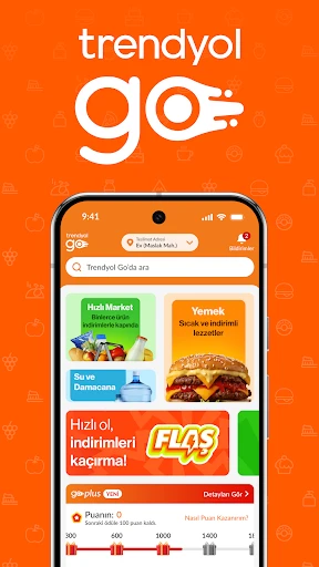 Trendyol Go: Yemek, Market, Su screenshot