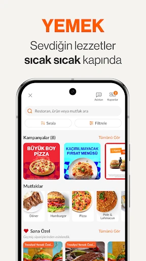 Trendyol Go: Yemek, Market, Su screenshot