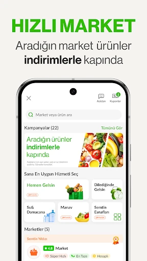 Trendyol Go: Yemek, Market, Su screenshot