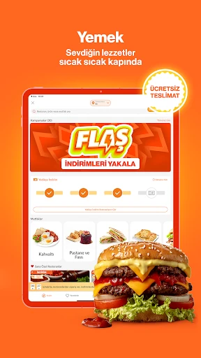 Trendyol Go: Yemek, Market, Su screenshot