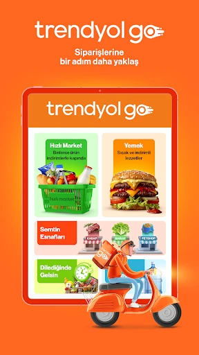 Trendyol Go: Yemek, Market, Su screenshot