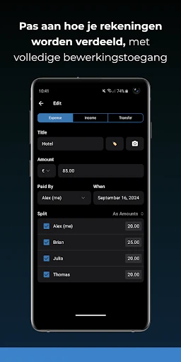tricount - Uitgaven delen screenshot