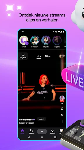 Twitch: Live streaming screenshot