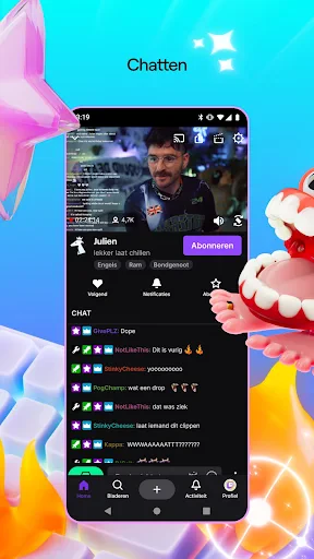 Twitch: Live streaming screenshot