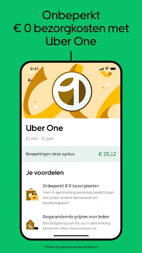 Uber Eats: Eten bestellen screenshot