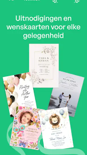Uitnodiging Maken Verjaardag screenshot