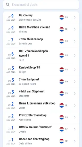 Uitslagen.nl screenshot