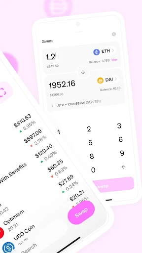 Uniswap: Crypto & NFT Wallet screenshot