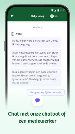 Univé Zorg screenshot