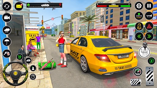 US Taxi Car Parking Simulator screenshot
