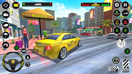 US Taxi Car Parking Simulator screenshot
