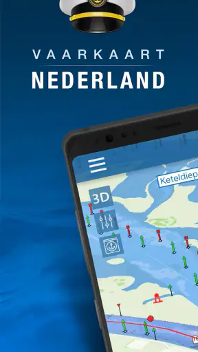 Vaarkaart Nederland screenshot