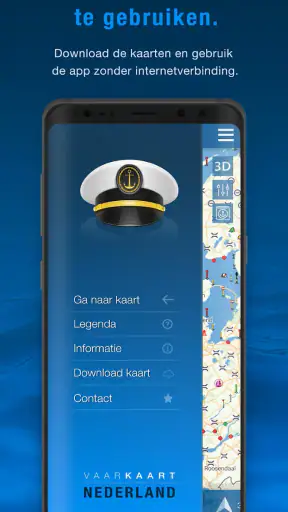 Vaarkaart Nederland screenshot