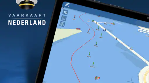 Vaarkaart Nederland screenshot