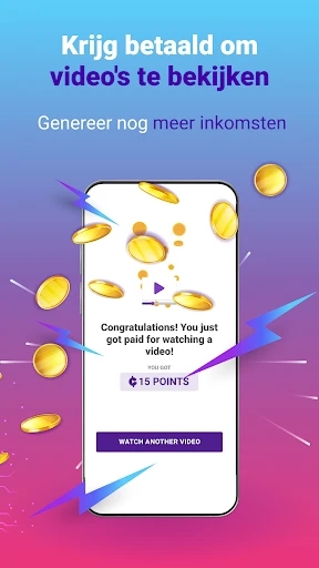 Verdien geld en contanten screenshot