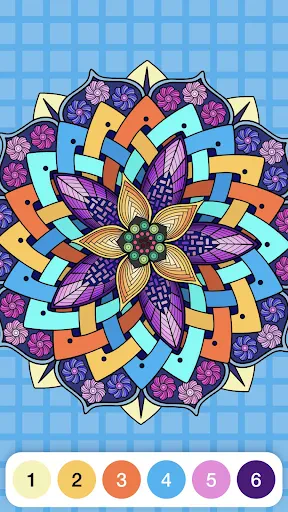 Verf op nummer kleurspellen screenshot